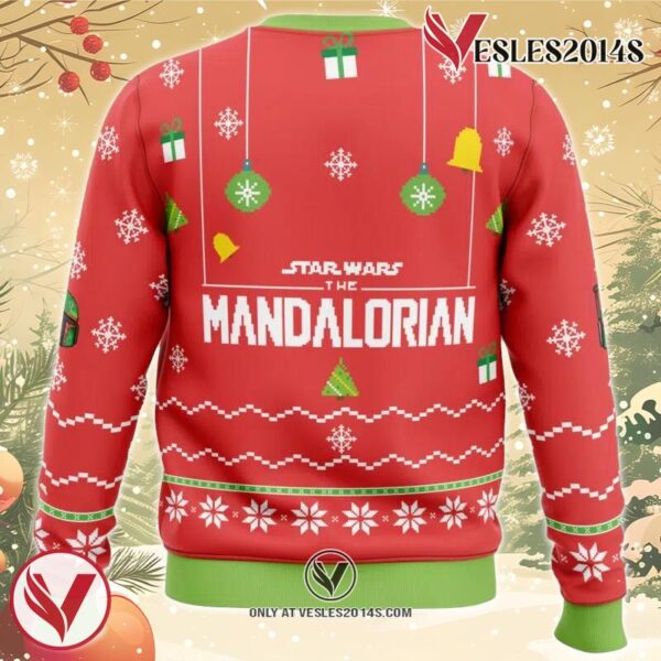 Baby Yoda Ugly Christmas Sweater, Unique Christmas Gift For Fans - Vesles2014S 3