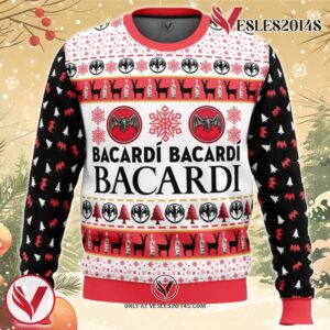 Bacardi Ugly Christmas Sweater, Unique Christmas Gift For Fans - Vesles2014S