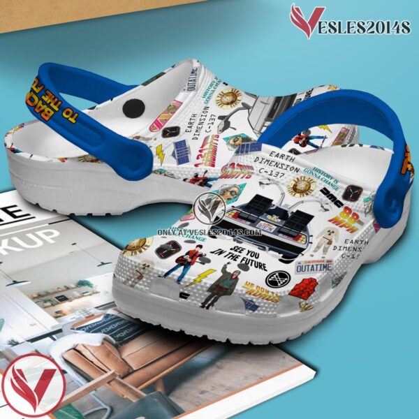 Back To The Future Movie Crocs Crocband Clogs Shoes Comfortable For Men Women and Kids - Vesles2014S 3