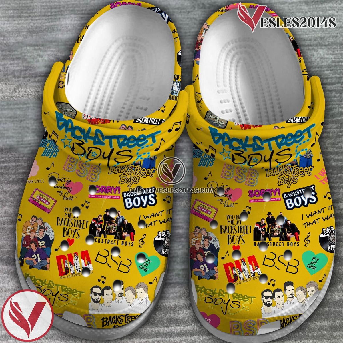 Backstreet Boys Band Music Crocs Crocband Clogs Shoes, Unique Gifts For Fans Style 10 - Vesles2014S 2