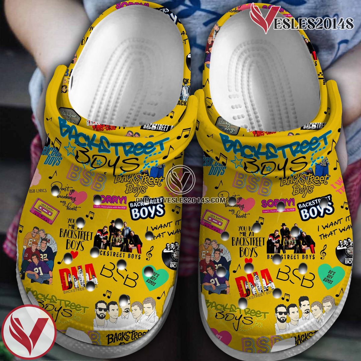 Backstreet Boys Band Music Crocs Crocband Clogs Shoes, Unique Gifts For Fans Style 10 - Vesles2014S