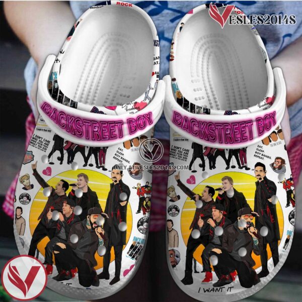 Backstreet Boys Music Crocs Crocband Clogs Shoes, Unique Gifts For Fans - Vesles2014S