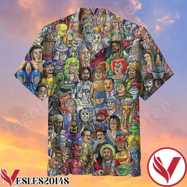 Bad And Good Hawaiian Shirt, Unique Gifts For Friends - Vesles2014S 1