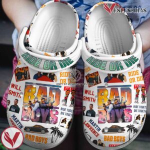 Bad Boys Movie Crocs Crocband Clogs Shoes Comfortable For Men Women and Kids - Vesles2014S