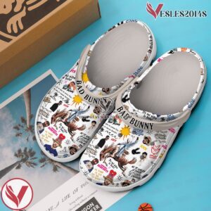 Bad Bunny Music Crocs Crocband Clogs Shoes, Unique Gifts For Fans Style 17 - Vesles2014S 3