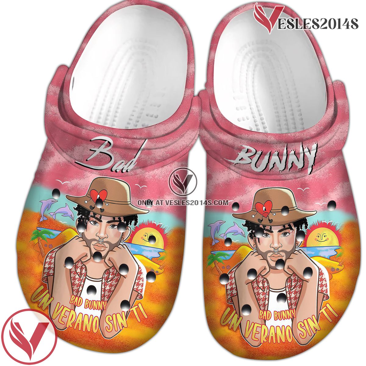 Bad Bunny Music Crocs Crocband Clogs Shoes, Unique Gifts For Fans Style 19 - Vesles2014S 3