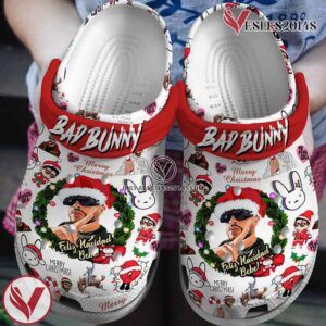 Bad Bunny Music Crocs Crocband Clogs Shoes, Unique Gifts For Fans Style 22 - Vesles2014S