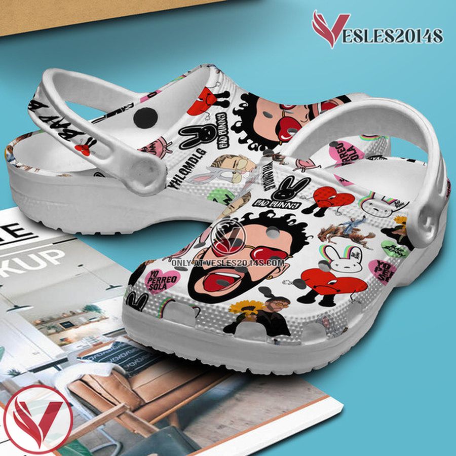 Bad Bunny Music Crocs Crocband Clogs Shoes, Unique Gifts For Fans Style 24 - Vesles2014S 3