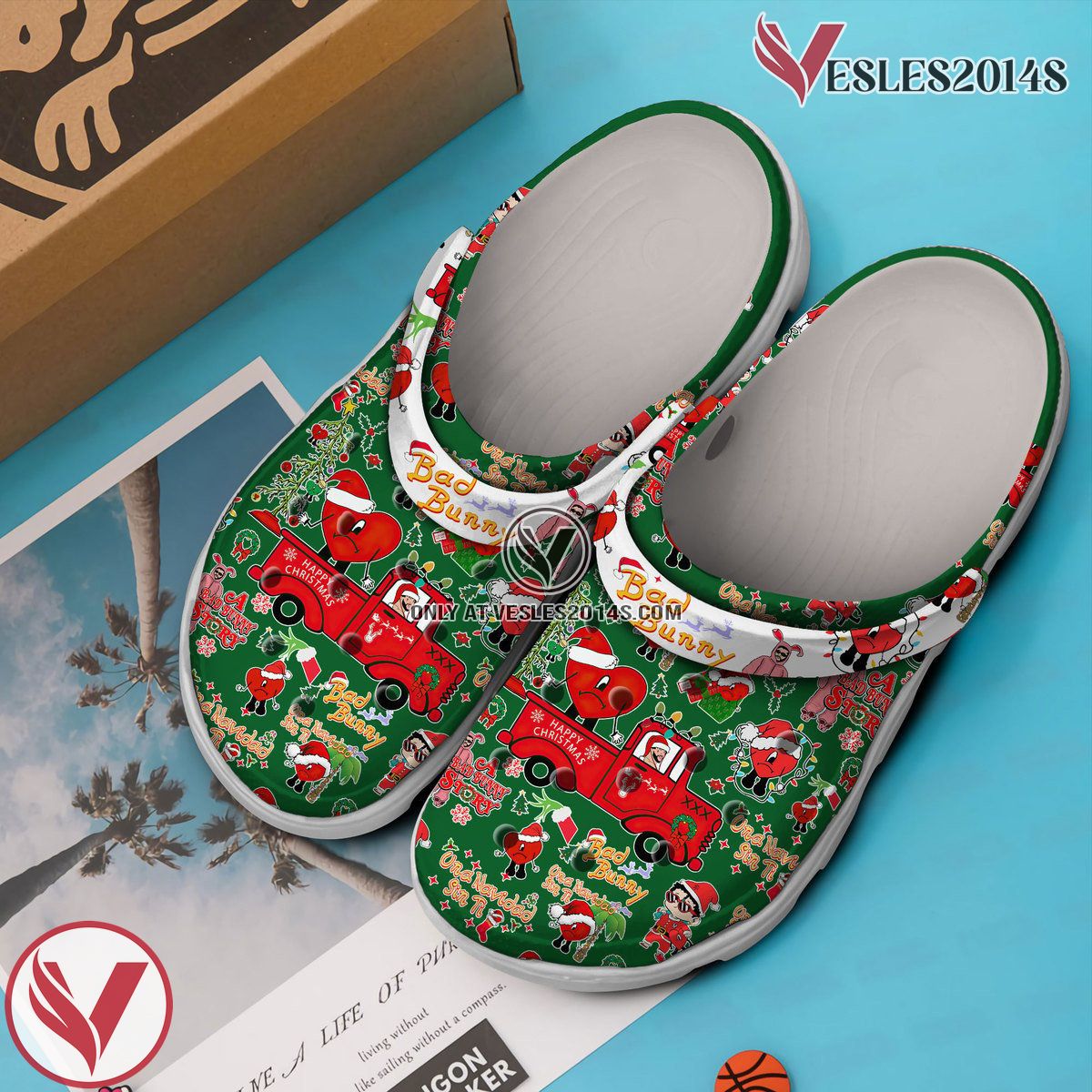 Bad Bunny Music Crocs Crocband Clogs Shoes, Unique Gifts For Fans Style 26 - Vesles2014S 3