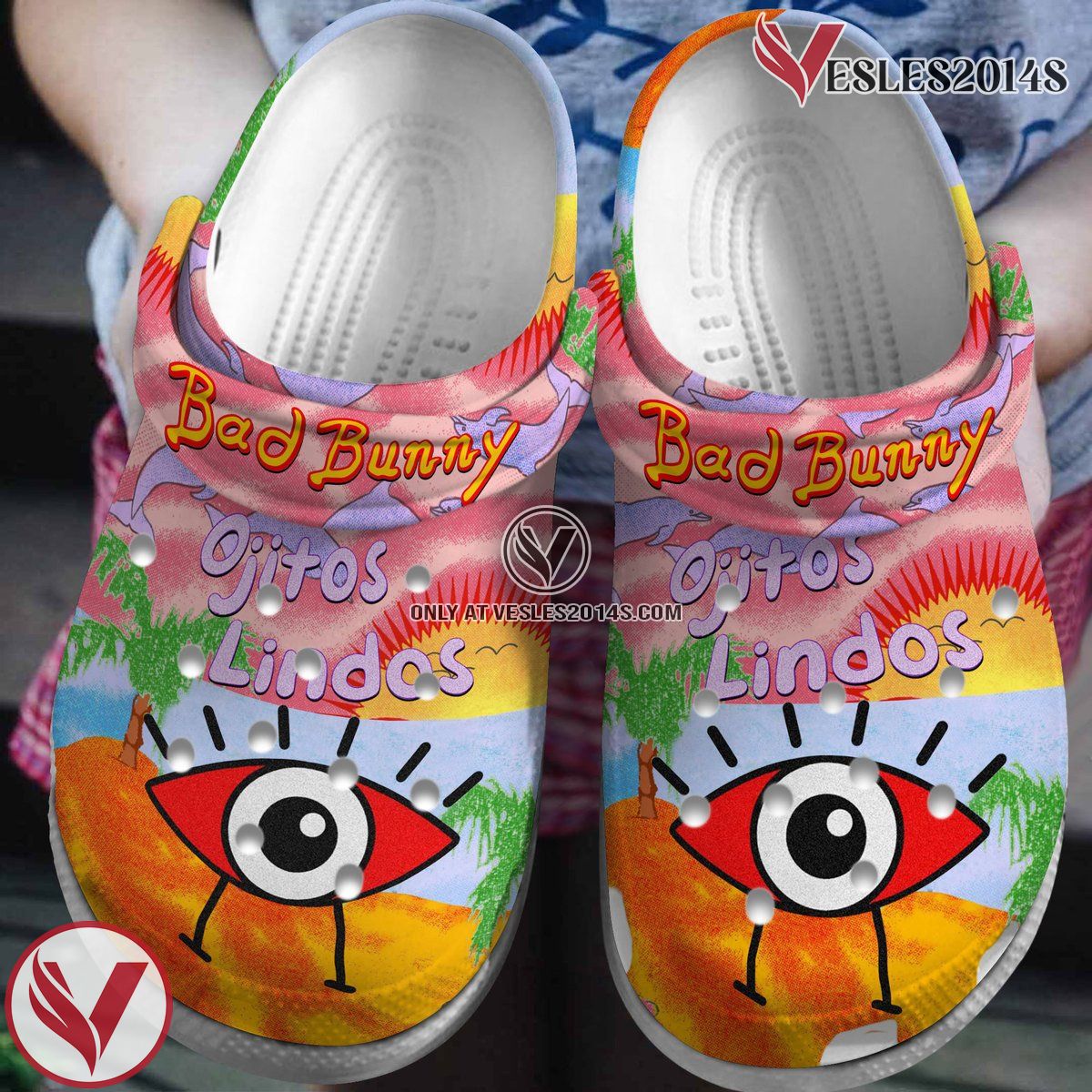 Bad Bunny Music Crocs Crocband Clogs Shoes, Unique Gifts For Fans Style 29 - Vesles2014S