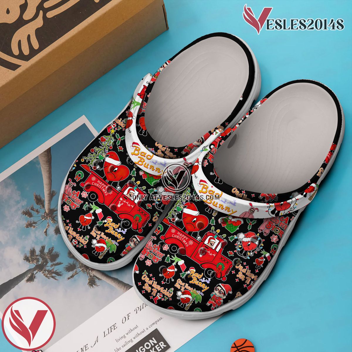 Bad Bunny Music Crocs Crocband Clogs Shoes, Unique Gifts For Fans Style 30 - Vesles2014S 3
