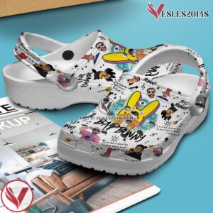 Bad Bunny Music Crocs Crocband Clogs Shoes, Unique Gifts For Fans Style 33 - Vesles2014S 3