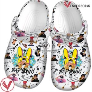 Bad Bunny Music Crocs Crocband Clogs Shoes, Unique Gifts For Fans Style 33 - Vesles2014S 4