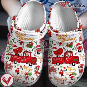 Bad Bunny Music Crocs Crocband Clogs Shoes, Unique Gifts For Fans Style 4 - Vesles2014S