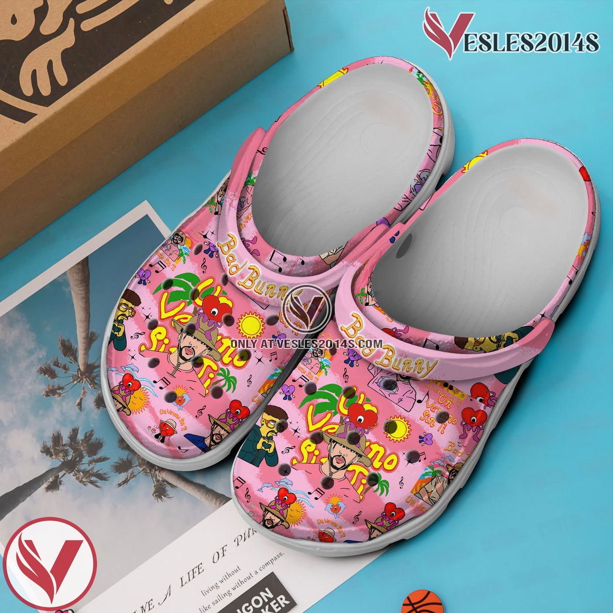 Bad Bunny Music Crocs Crocband Clogs Shoes, Unique Gifts For Fans Style 41 - Vesles2014S 3