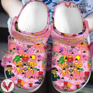Bad Bunny Music Crocs Crocband Clogs Shoes, Unique Gifts For Fans Style 41 - Vesles2014S