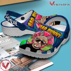 Bad Bunny Music Crocs Crocband Clogs Shoes, Unique Gifts For Fans Style 6 - Vesles2014S 2