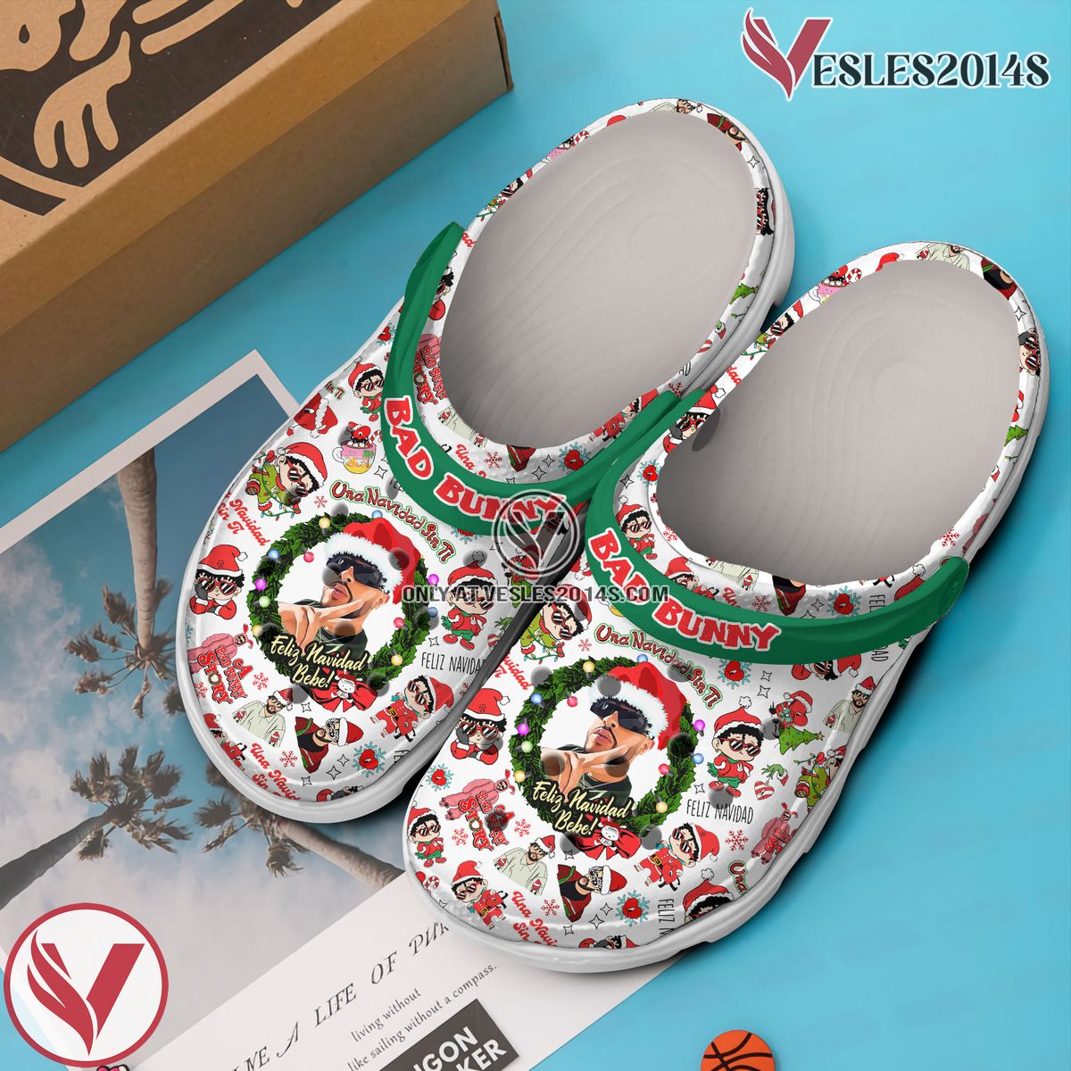 Bad Bunny Music Crocs Crocband Clogs Shoes, Unique Gifts For Fans Style 8 - Vesles2014S 2