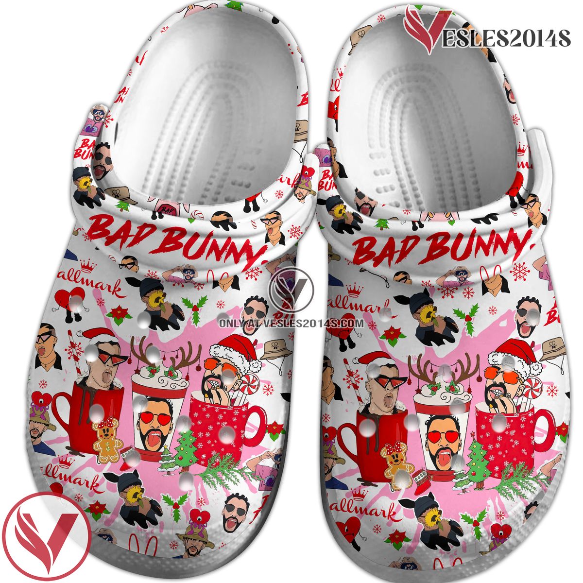 Bad Bunny Music Crocs Crocband Clogs Shoes, Unique Gifts For Fans1 Style 1 - Vesles2014S 2