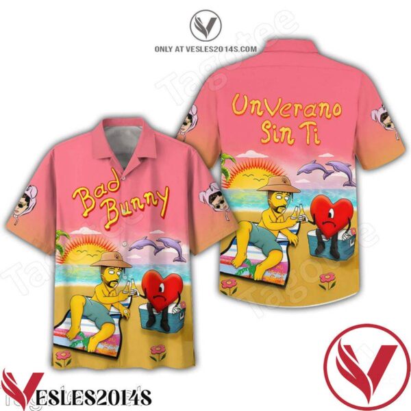Bad Bunny Un Verano Sin Ti Hawaiian Shirt, Unique Gifts For Friends - Vesles2014S 1