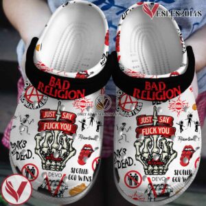 Bad Religion Music Crocs Crocband Clogs Shoes, Unique Gifts For Fans Style 1 - Vesles2014S