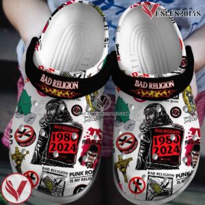Bad Religion Music Crocs Crocband Clogs Shoes, Unique Gifts For Fans Style 3 - Vesles2014S