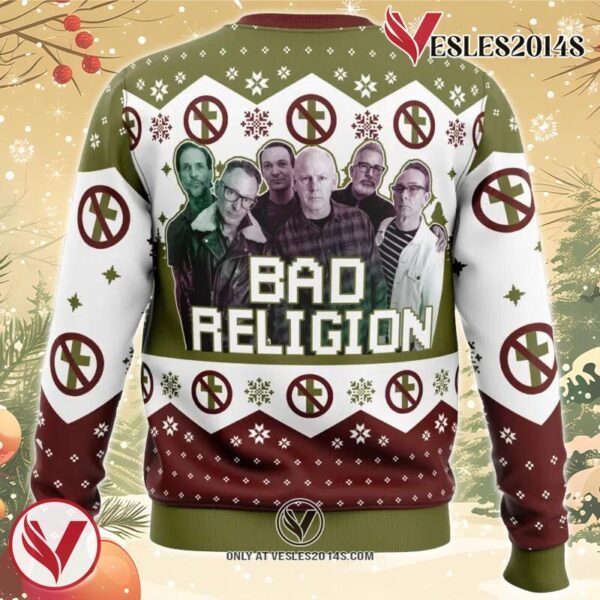 Bad Religion Ugly Christmas Sweater, Unique Christmas Gift For Fans - Vesles2014S 1