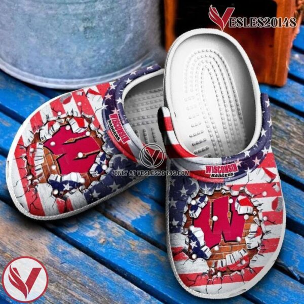 Badgers Clog Shoes Custom Name, Unique Gift From  Vesles2014S