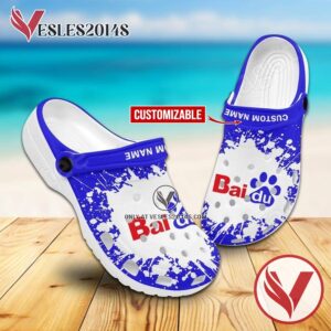 Baidu Logo Crocs Clogs, Unique Footwear For Fans