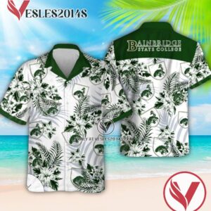Bainbridge State College Logo Aloha Summer Shirt, Perfect Gifts Idea In Holiday - Vesles2014S 1