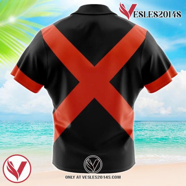 Bakugo My Hero Academia Hawaiian Button Up Shirt, Perfect Gifts For Anime Lovers - Vesles2014S 1
