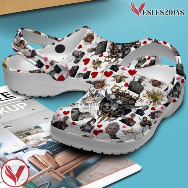 Baldur’s Gate Game Crocs Crocband Clogs Shoes Comfortable For Men Women and Kids, Unique Gift From  Vesles2014S 2