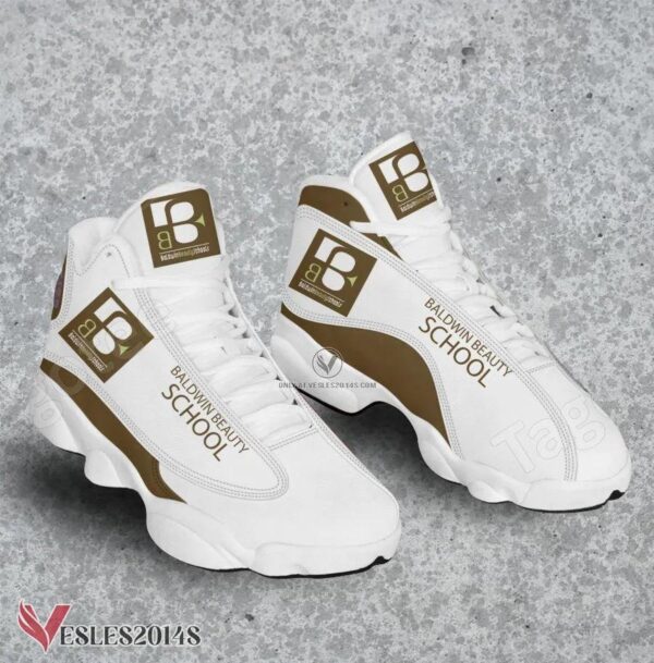 Baldwin Beauty School Logo Air Jordan 13 Shoes, Best Sneaker Gifts For Fans - Vesles2014s
