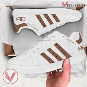 Balenciaga Logo Print Stan Smith Shoes, Unique Sneaker For Fans - Vesles2014s