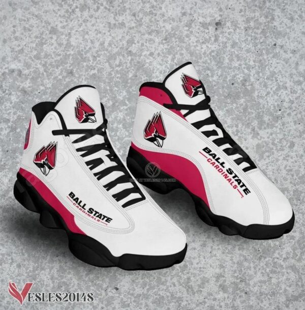 Ball State NCAA Logo Air Jordan 13 Shoes, Best Sneaker Gifts For Fans - Vesles2014s 1