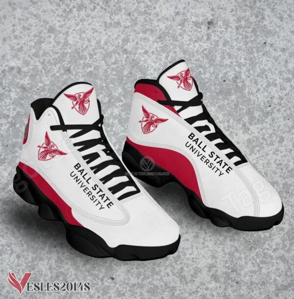 Ball State University Air Jordan 13 Shoes, Best Sneaker Gifts For Fans - Vesles2014s 1