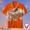 Baltimore Orioles 2009 Logo Orange Hawaiian Shirt, Unique Gifts For Friends - Vesles2014S 1