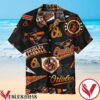 Baltimore Orioles Baseball Black Hawaiian Shirt, Unique Gifts For Friends - Vesles2014S 1