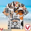 Baltimore Orioles Baseball Love White Hawaiian Shirt, Unique Gifts For Friends - Vesles2014S 1