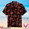 Baltimore Orioles Bird Red And Black Hawaiian Shirt, Unique Gifts For Friends - Vesles2014S 1