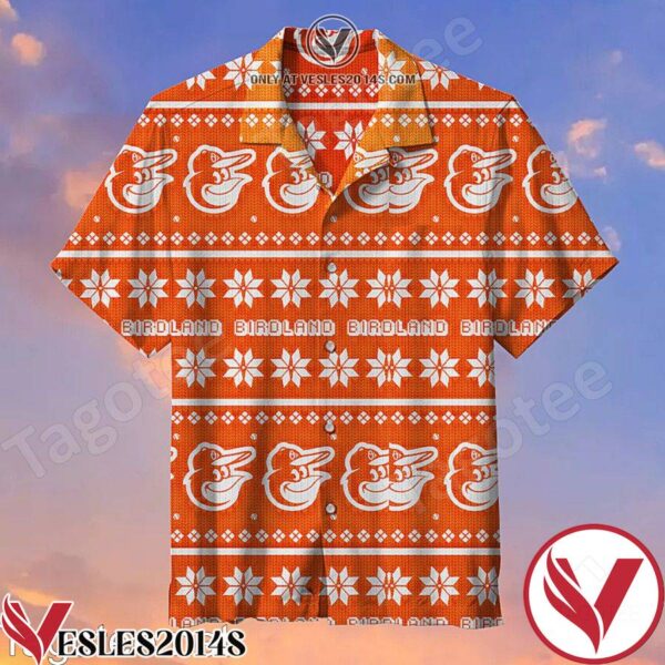 Baltimore Orioles Birdland Orange Hawaiian Shirt, Unique Gifts For Friends - Vesles2014S 1
