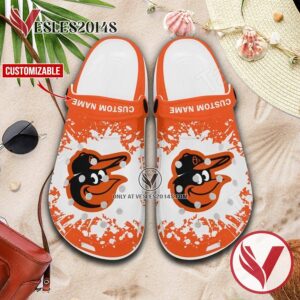 Baltimore Orioles Custom Crocs Clogs, Unique Footwear For Fans 1