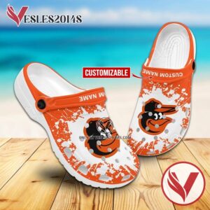 Baltimore Orioles Custom Crocs Clogs, Unique Footwear For Fans