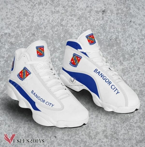 Bangor City Logo Air Jordan 13 Shoes, Best Sneaker Gifts For Fans - Vesles2014s