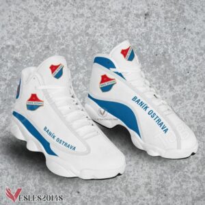 Banik Ostrava Logo Air Jordan 13 Shoes, Best Sneaker Gifts For Fans - Vesles2014s