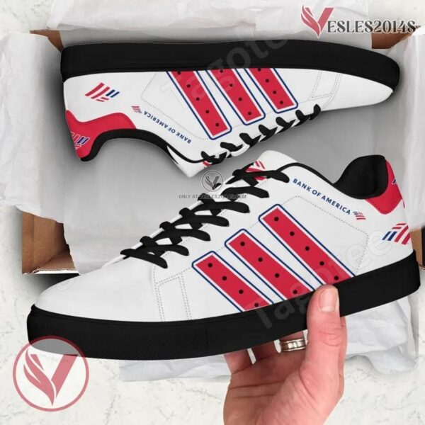 Bank of America Print Stan Smith Shoes, Best Sneaker For Fans - Vesles2014s
