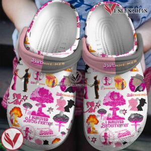 Barbenheimer Movie Crocs Crocband Clogs Shoes Comfortable For Men Women and Kids - Vesles2014S