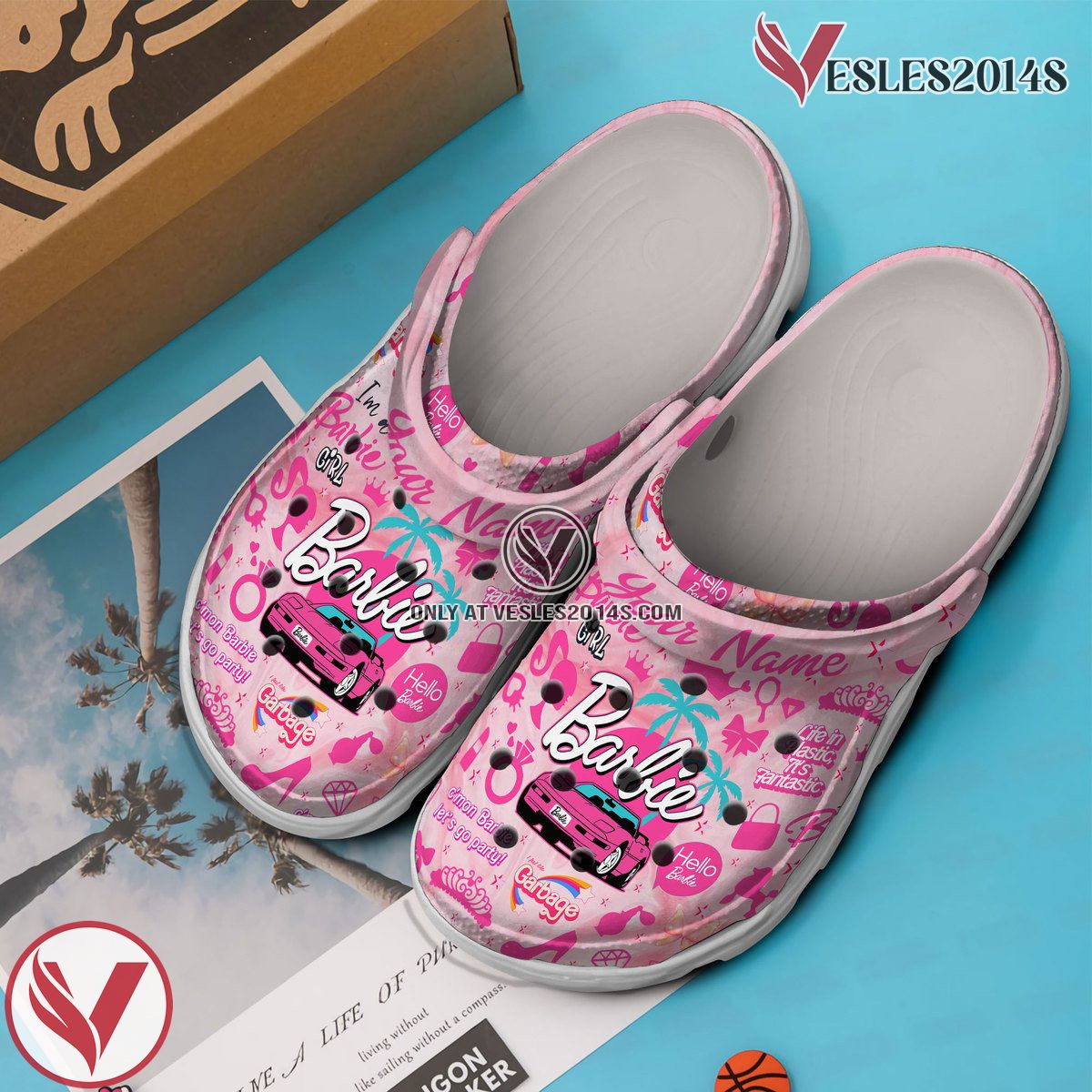 Barbenheimer MovieCrocs Crocband Clogs Shoes Comfortable For Men Women and Kids Style 2 - Vesles2014S 2