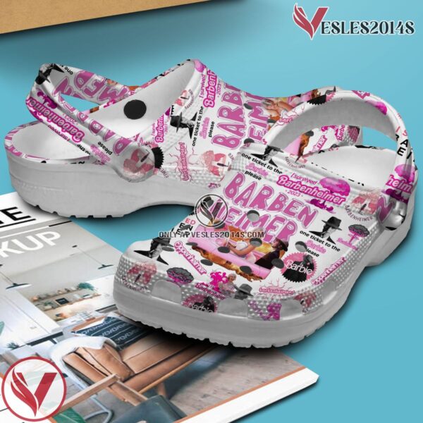 Barbenheimer MovieCrocs Crocband Clogs Shoes Comfortable For Men Women and Kids Style 5 - Vesles2014S 2