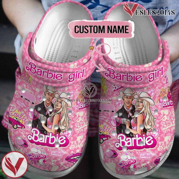Barbie Movie Crocs Crocband Clogs Shoes Comfortable For Men Women and Kids Style 2 - Vesles2014S